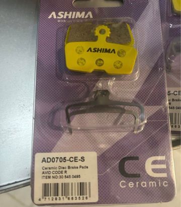 Ashima Avid Code R Ceramic Pads bike d'occasion — image 2 sur 2