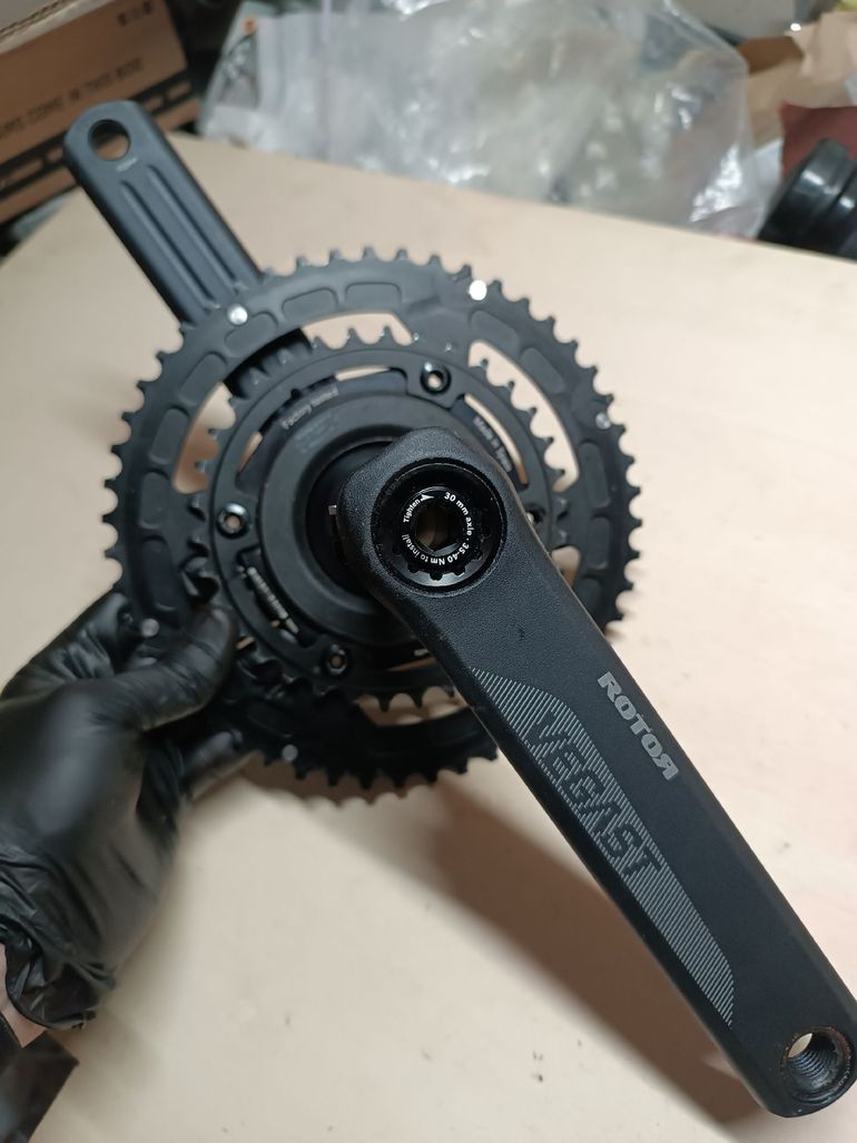 Used Rotor Guarnitura con misuratore di potenza bike — image 4 of 5