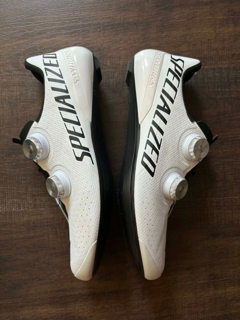 Used Specialized Sworks Torch 44 Road Shoe White 2026 bike — image 4 of 6