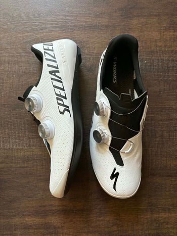 Used Specialized Sworks Torch 44 Road Shoe White 2026 bike — image 3 of 6