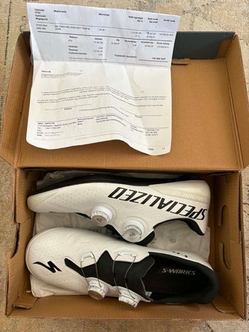 Used Specialized Sworks Torch 44 Road Shoe White 2026 bike — image 6 of 6