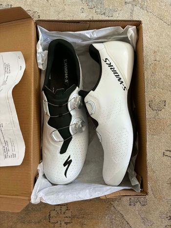 Used Specialized Sworks Torch 44 Road Shoe White 2026 bike — image 5 of 6