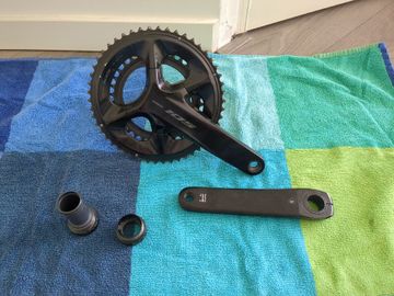 Shimano 105 FC-R7100 Crankset 2025 Drivetrain & Pedals usato