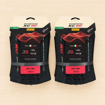 Pirelli, Pack 2 Pneus Scorpion Race XC RC 29x2.40 ProWall TLR Folding