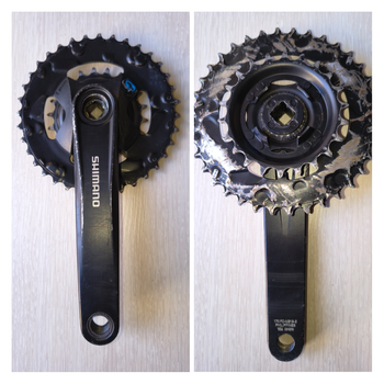 Used Shimano FC-M315-2 bike