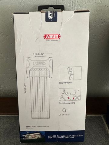 Used ABUS Bordo 6000k Big bike — image 3 of 4