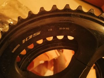 Used Shimano 105 R7000 50/34 175 mm Kurbelarmlänge + Umwerfer bike — image 2 of 2