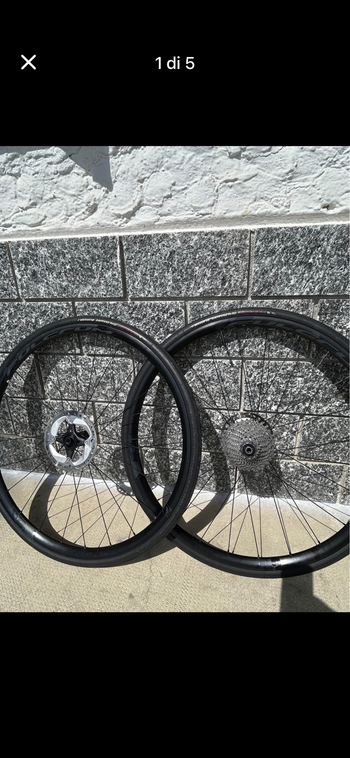Used Fulcrum Racing DB 600 Complete Wheelset bike