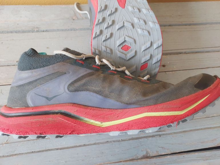 Used Hoka Zinal Trail Running Shoes bike — image 7 of 8