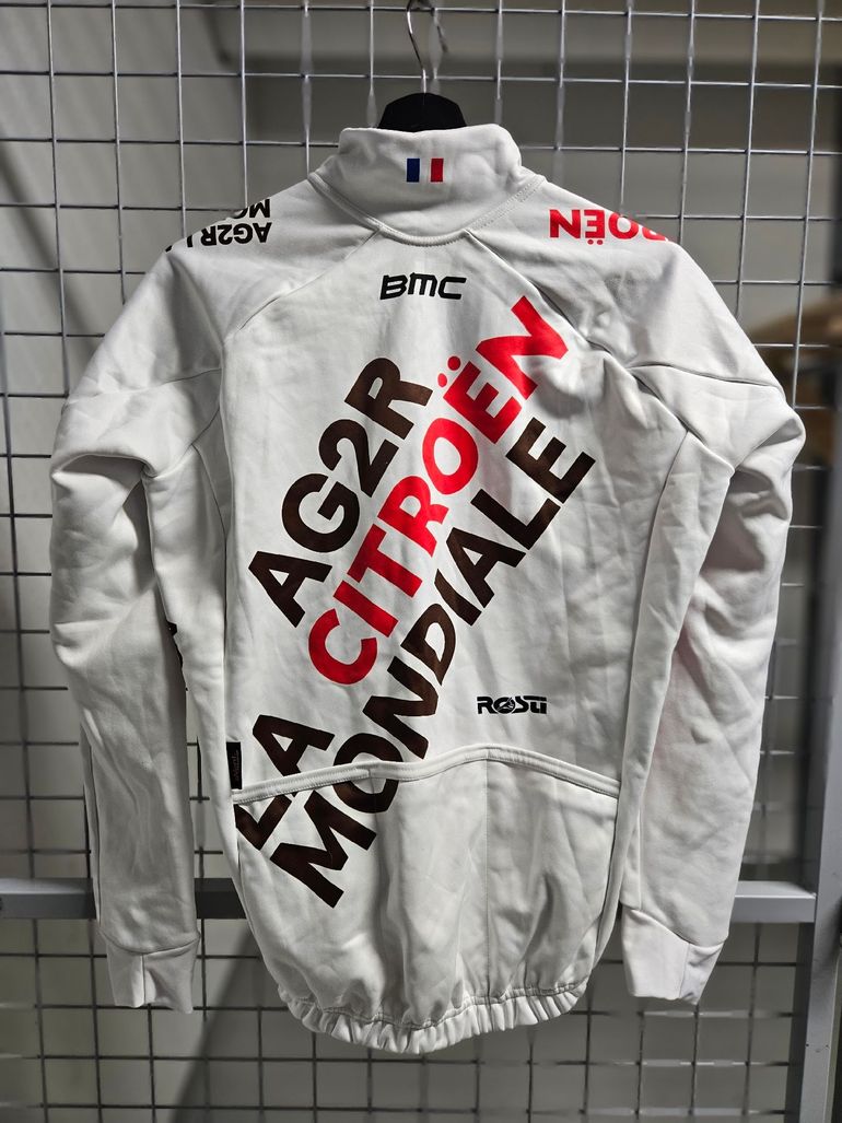 Used ROSTI winter cycling jacket Ag2r pro kit bike — image 2 of 3