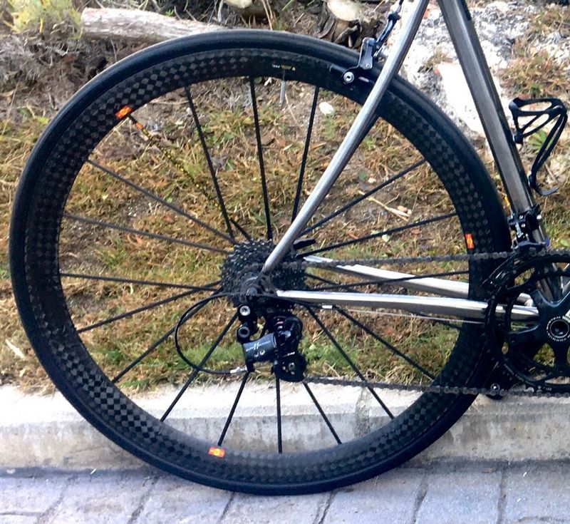 Brugt Mavic Cosmic Carbone Ultimate CCU Wheelset Wheels
