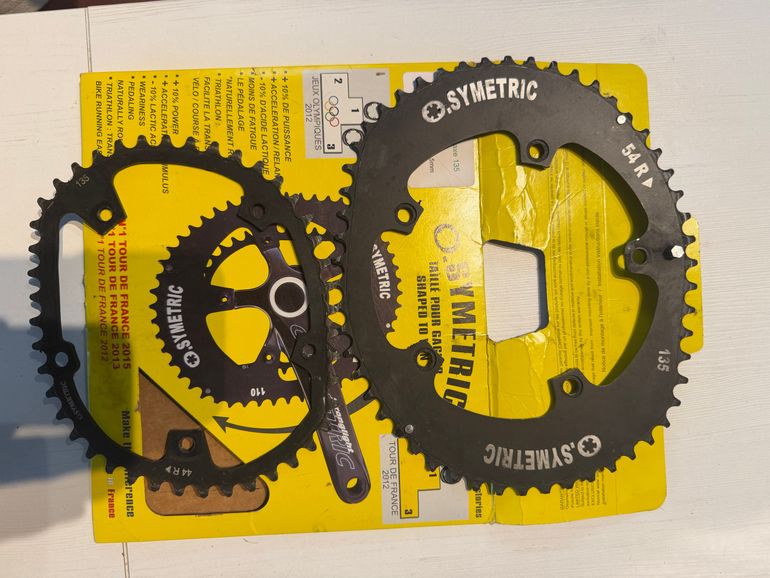 Used O.symetric Plateaux 54/44 BCD 135 bike — image 2 of 2