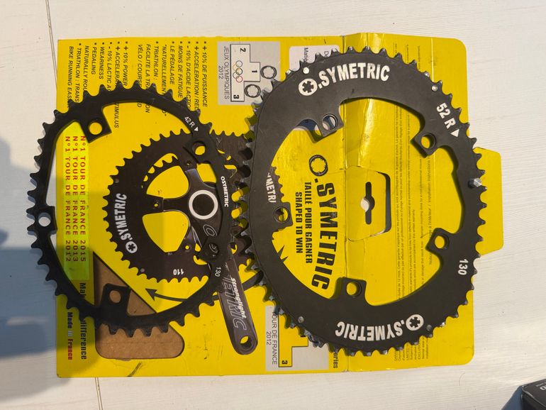 Used O.symetric 52/42 BCD130 Chainrings bike — image 2 of 2