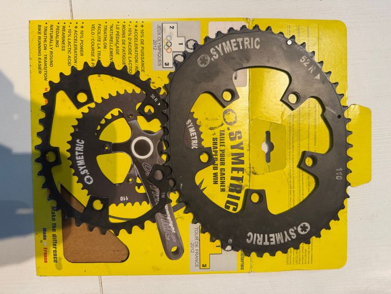 Used O.symetric 52/38 BCD110 Chainrings bike — image 1 of 2