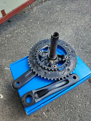 Used Shimano Sora FC-R3000 Crankset 50/34T 170mm bike — image 2 of 4