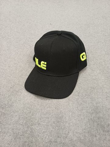 Używany Ale cycling Cappello nero giallo fluo Cycling Clothing