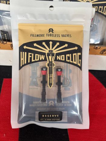 Reserve, Fillmore Tubeless Valves