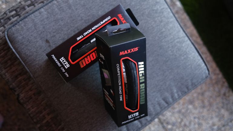 Used Maxxis High Road Tyres Pair 25mm 2025 bike — image 3 of 6