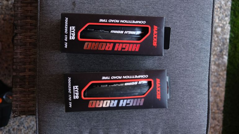 Used Maxxis High Road Tyres Pair 25mm 2025 bike — image 2 of 6