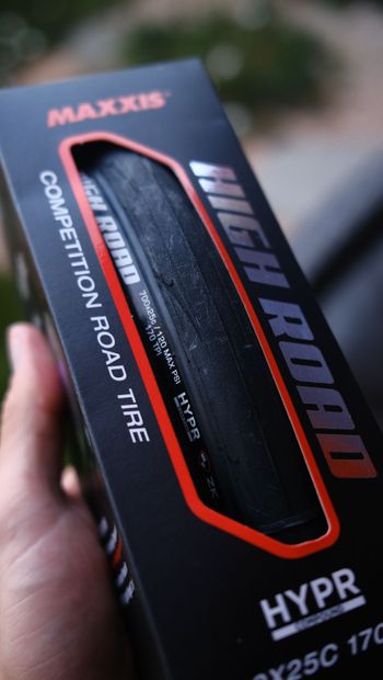 Used Maxxis High Road Tyres Pair 25mm 2025 bike — image 4 of 6