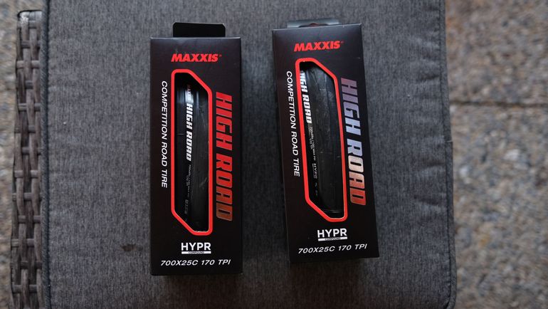 Used Maxxis High Road Tyres Pair 25mm 2025 bike — image 1 of 6