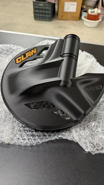 Brugt Claw MTB Carbon Disc Guard Raptor Disc Cover for FOX 36 - Ventilated - Factory Gold 2026 Brakes