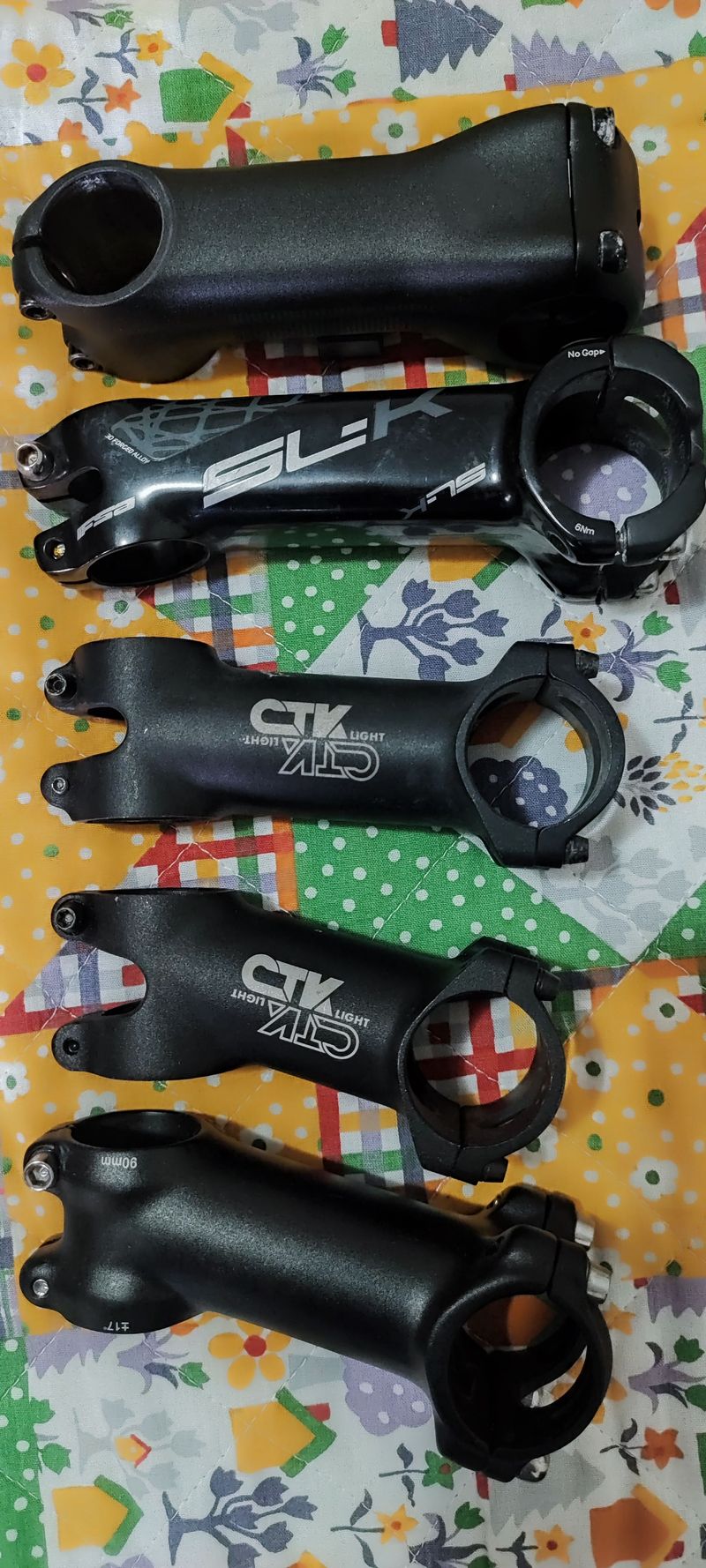 Used ctk attacchi manubrio, manubrio, reggisella carbonio MTB e Touring Cockpit