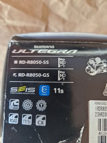 Shimano, Ultegra DI2 11-speed ny bagskifter