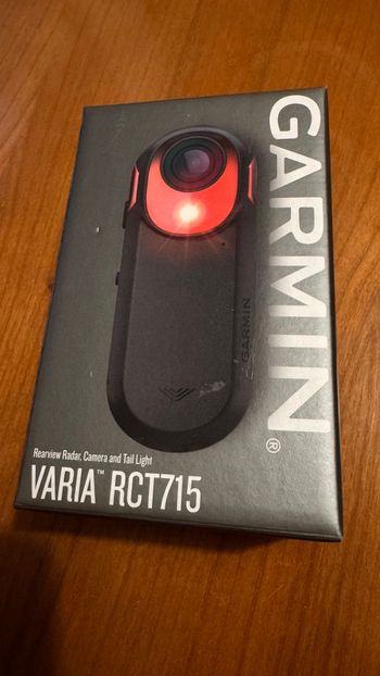 Garmin, Varia RCT715 Rearview Radar Tail Light with Camera