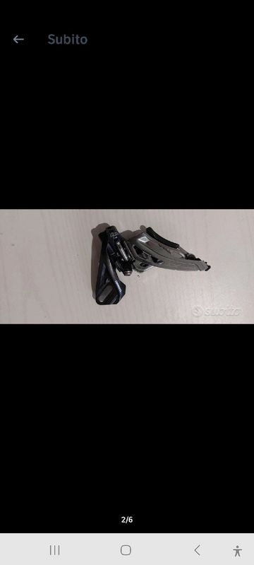 Shimano XT 2x11 Front Derailleur 2021 Drivetrain & Pedals usato