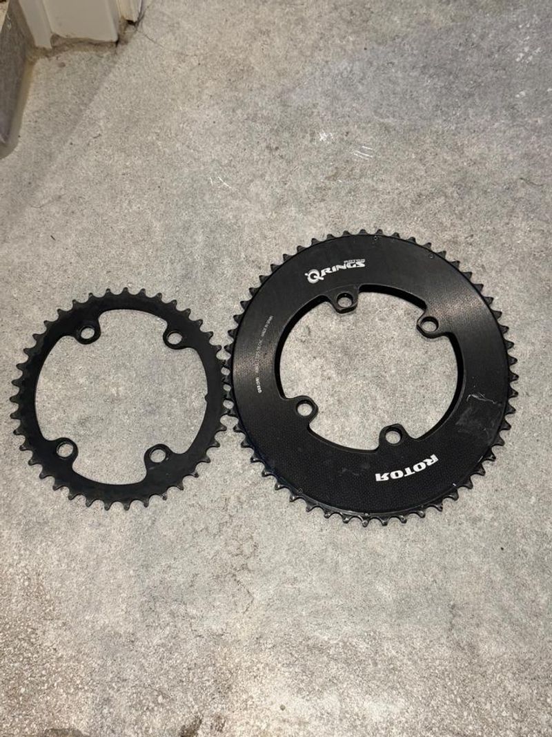 Used Rotor Q-Rings 53/39 Drivetrain & Pedals