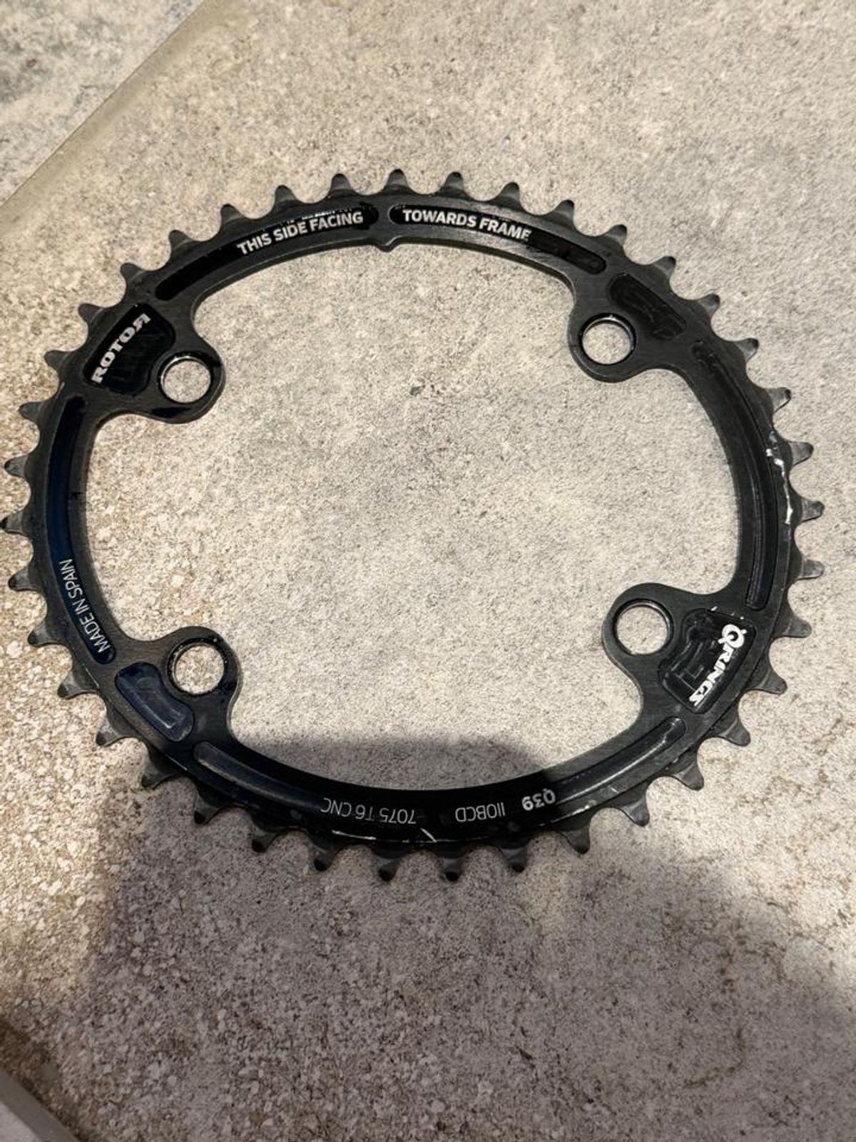 パーツ ROTOR 3D Q-RINGS 53-39 175mm Rotor Q-Rings 53/39