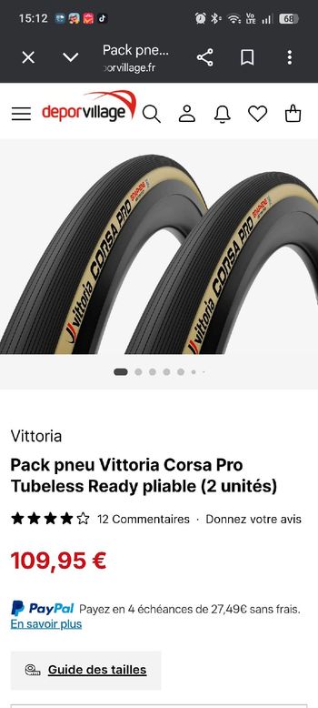 Victoria, Corsa Tires