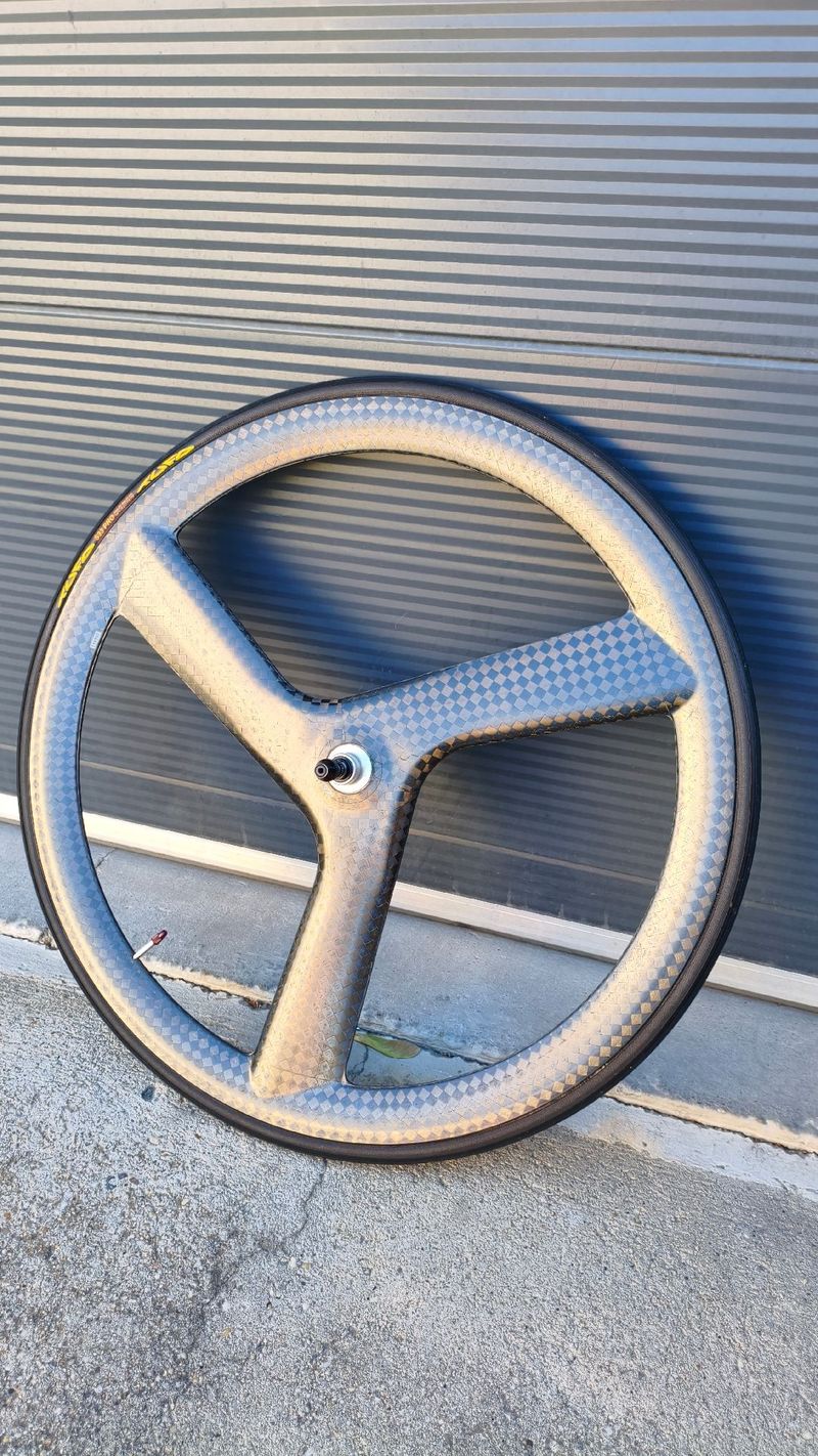 Used Corima 3 Spoke Front Wheel bike — image 1 of 4