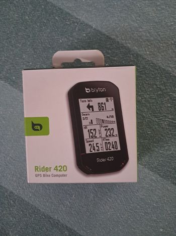 Bryton, Rider 420 GPS Bike Computer