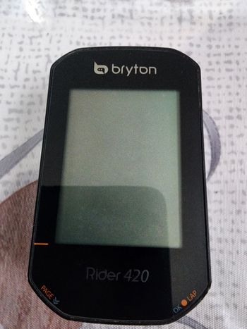 Used Bryton Rider 420 GPS Computer bike — image 2 of 4