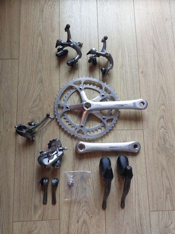 Shimano, 600 Tricolore Groupset