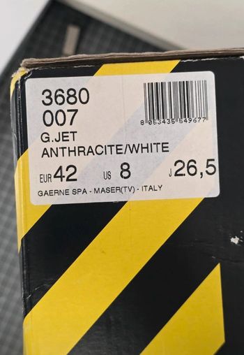 Used Gaerne G.Jet EU 42 Bianco/Antracite bike — image 8 of 9