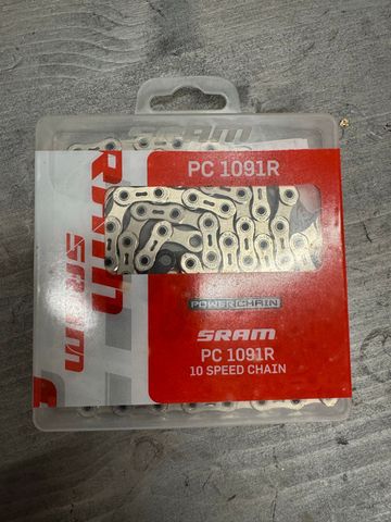 Used Sram PC-1071 10-speed Chain Drivetrain & Pedals