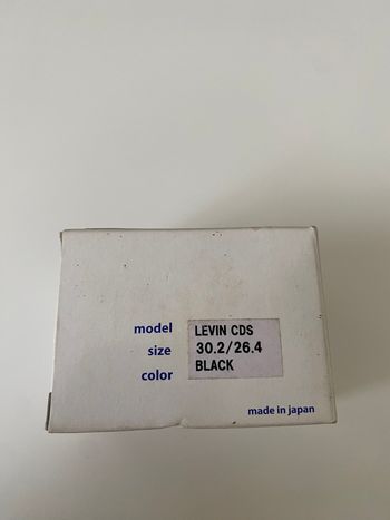 Used Tangeseiki Levin CDS Headset Black bike — image 3 of 4