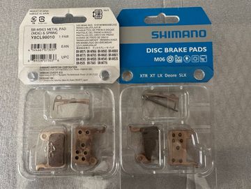 Used Shimano brake pads Brakes