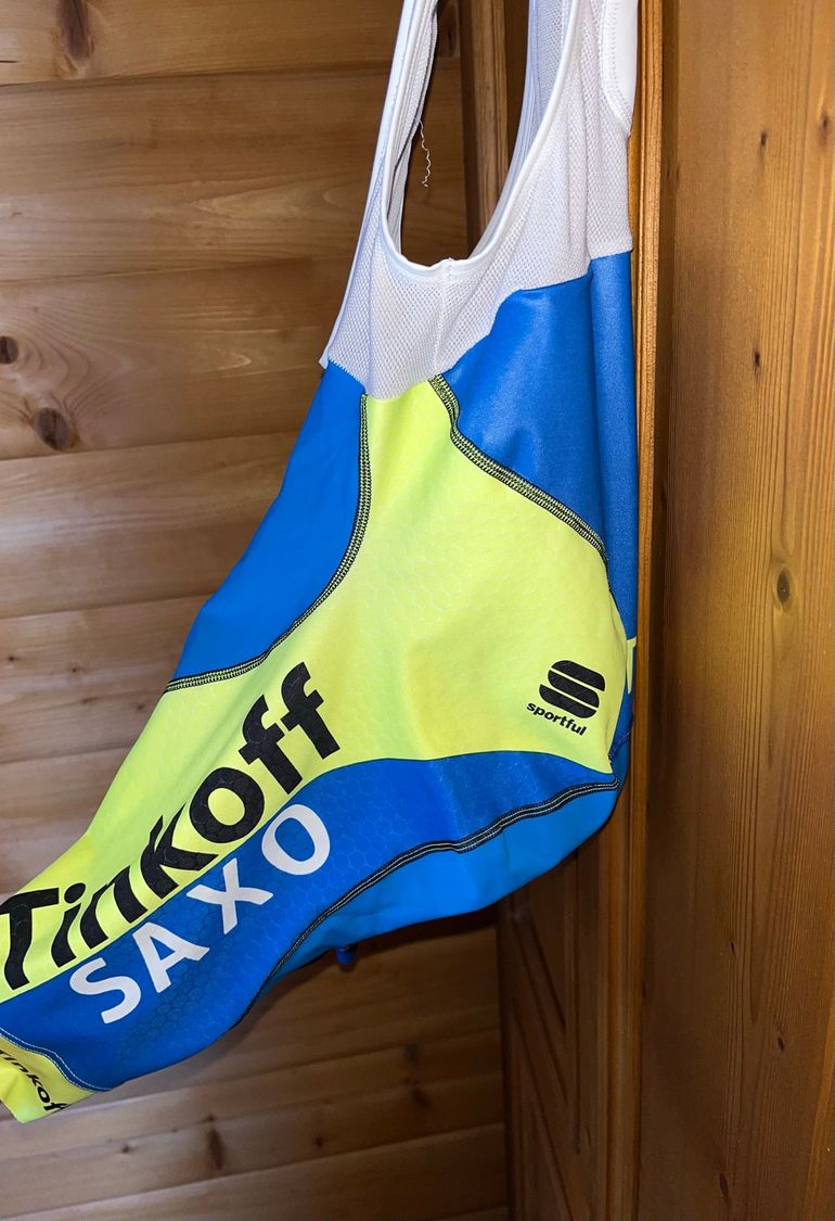 Used Sportful LTD Pro Team Shorts TINKOFF SAXO BANK 2015 bike — image 4 of 5
