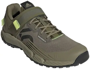Used Five Ten Trailcross Mountain Clipless Shoes Men Green Lime Size 7 Cycling Shoes