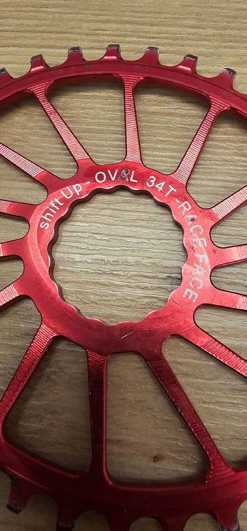 Race Face Oval Shift Up 34T bike usato — immagine 3 di 3