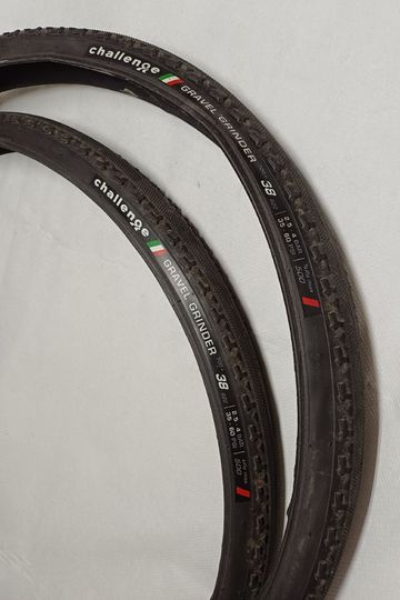 Used Challenge Gravel Grinder 700x38 Tyres & Tubes