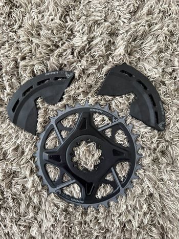 Sram, Eagle X0 T-type kettingblad + guards
