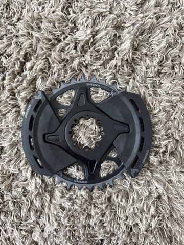 Brugt Sram Eagle X0 T-type kettingblad + guards 2026 bike — billede 2 af 4