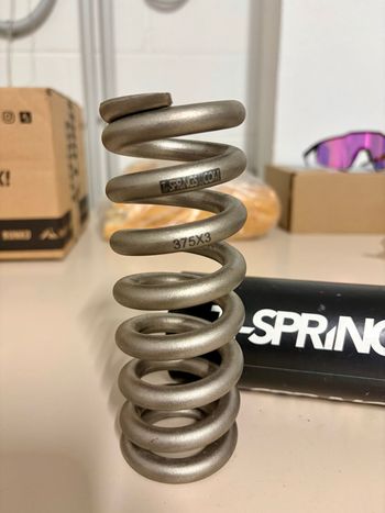 Ti-Springs, 375x3.00 titanio