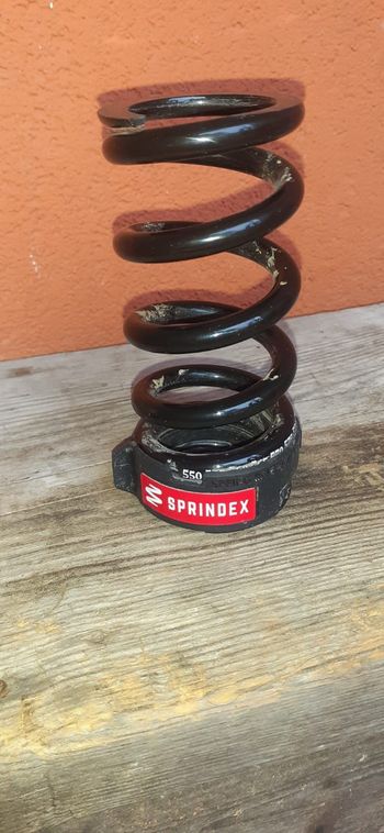 Sprindex, Adjustable Lightweight Rear Shock Steel Spring