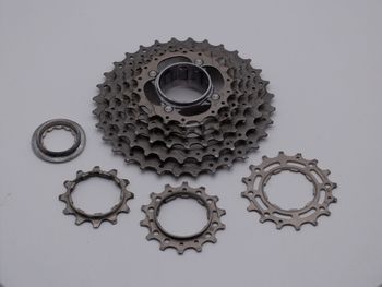 Used Shimano XTR CS-M950 Cassette 8-speed 12-32 bike